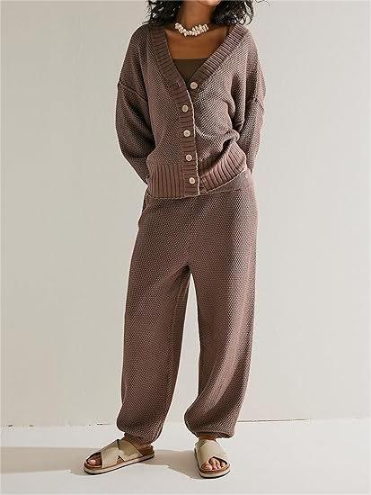 New Soft Ribbed Knit Set (Buy 2 Free Shipping)