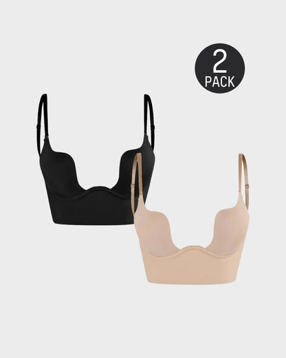 Low Back Secret Plunge Bra