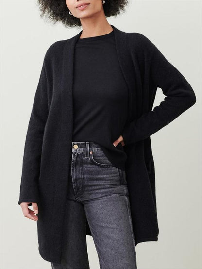 New Long Patch Pocket Sweater Coat (Buy 2 Free Shipping)