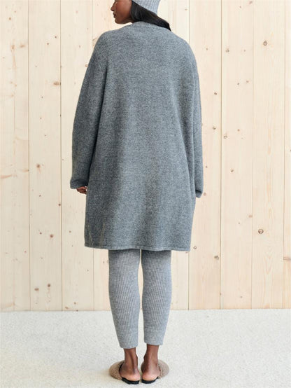 New Long Patch Pocket Sweater Coat (Buy 2 Free Shipping)