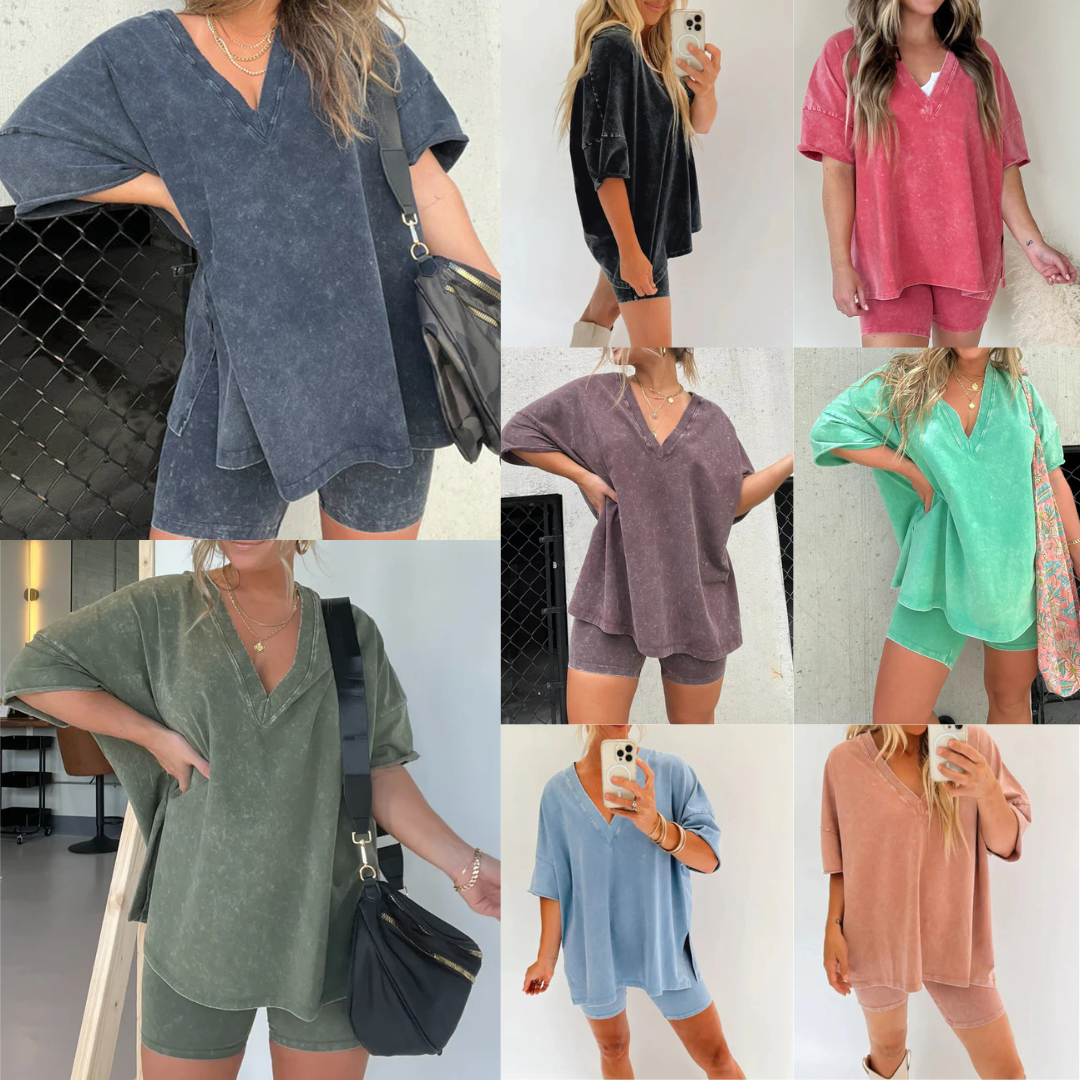 Women's Summer Washed Set (Buy 2 Free Shipping)