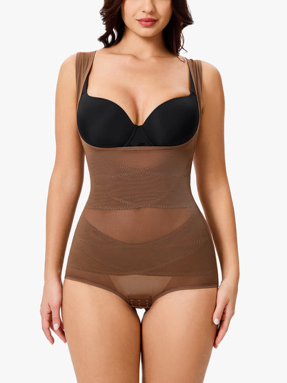 Tummy Control Mesh Slimming Girdles Shapewear Bodysuit(BUY ONE AND GET ONE FOR FREE)