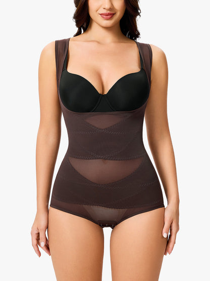 Tummy Control Mesh Slimming Girdles Shapewear Bodysuit(BUY ONE AND GET ONE FOR FREE)