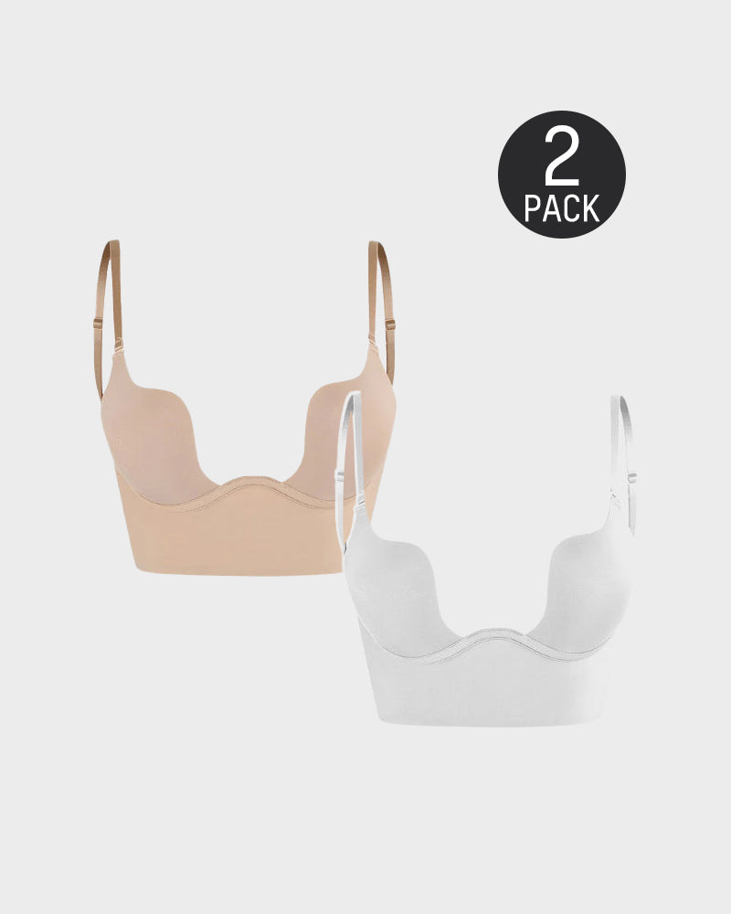 Low Back Secret Plunge Bra