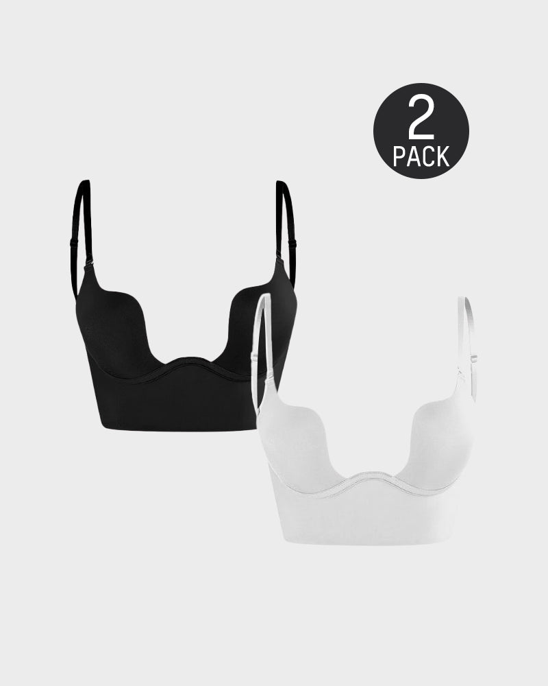 Low Back Secret Plunge Bra