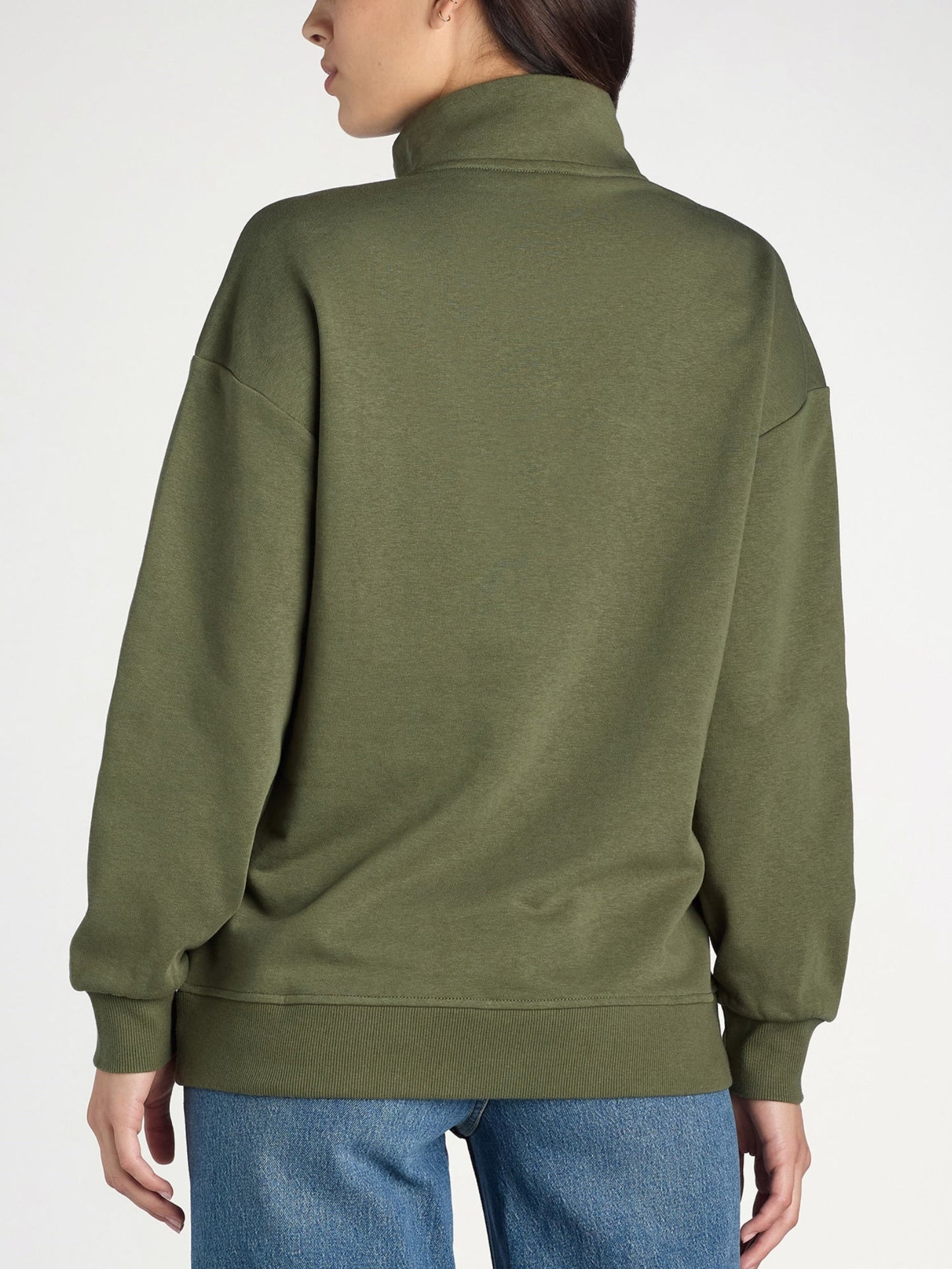 New Mock Neck Henley Pullover Sweatshirt (Buy 2 Free Shipping)