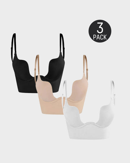 Low Back Secret Plunge Bra