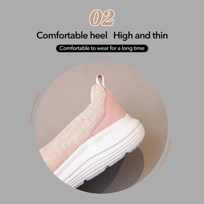 Women's Breathable Slip On Arch Support Non-slip Shoes