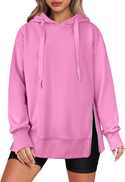 Women's Side Zipper Oversized Hoodies (Buy 2 Free Shipping)