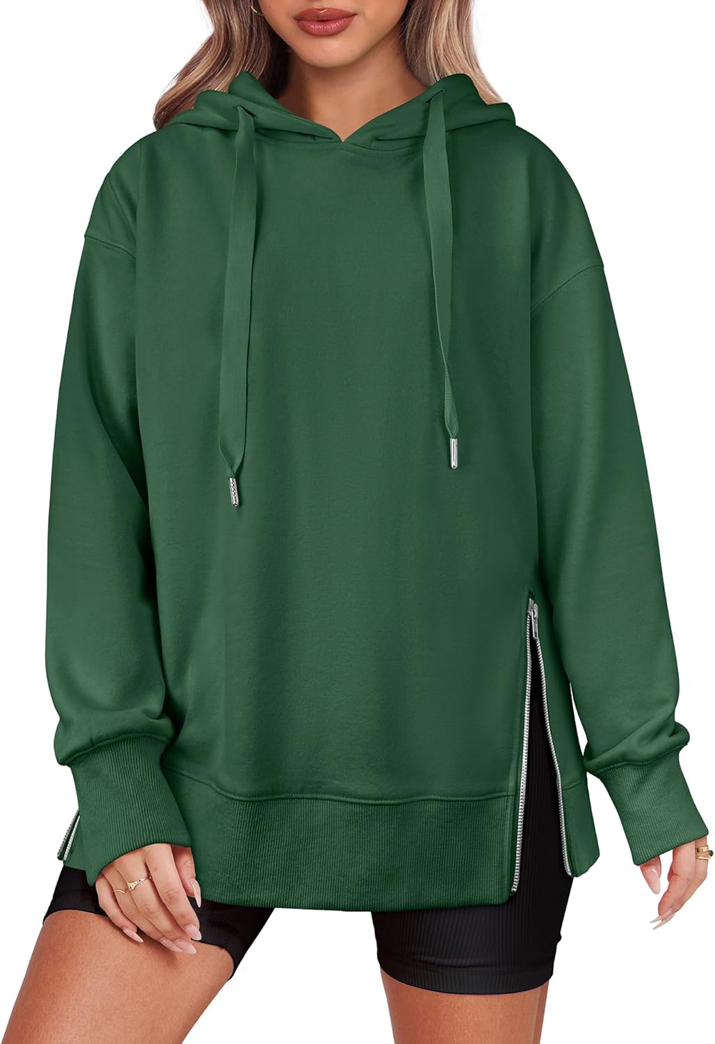 Women's Side Zipper Oversized Hoodies (Buy 2 Free Shipping)