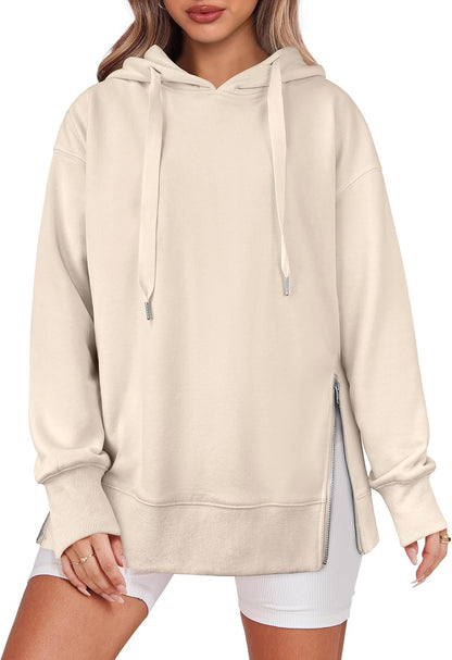 Women's Side Zipper Oversized Hoodies (Buy 2 Free Shipping)