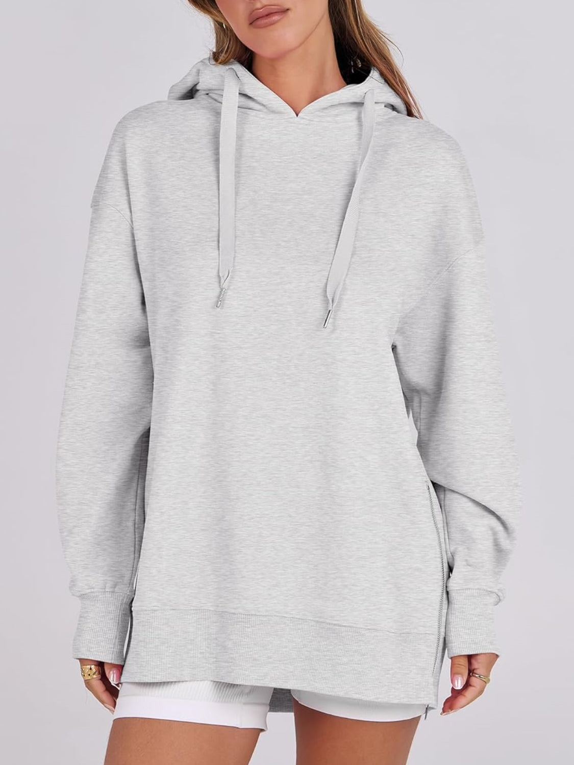 Women's Side Zipper Oversized Hoodies (Buy 2 Free Shipping)