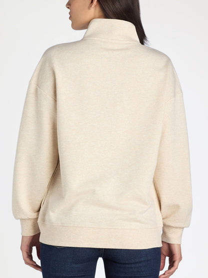 New Mock Neck Henley Pullover Sweatshirt (Buy 2 Free Shipping)