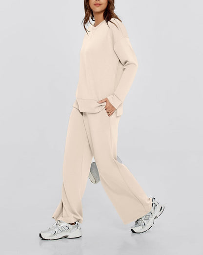 Women’s Pullover Tops Long Pants Casual Tracksuit Sets (Buy 2 Free Shipping)