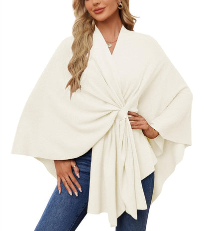 Women's Shawl Wraps Soft Open Front Poncho Sweater (Buy 2 Free Shipping)