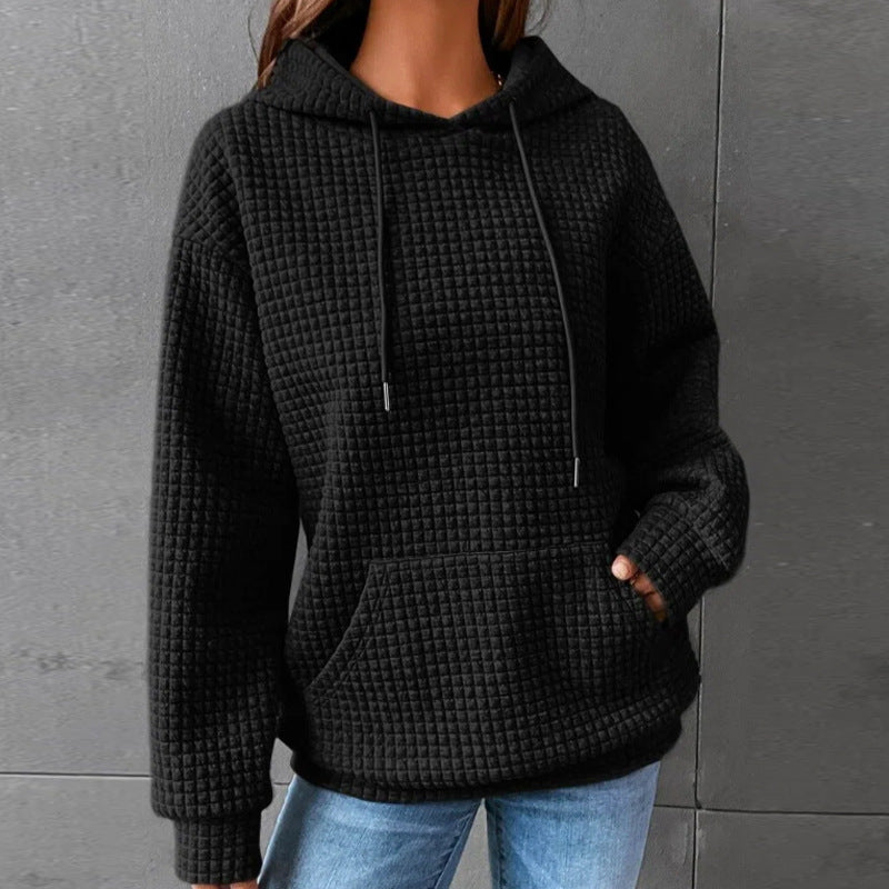 Women's Casual Waffle Hoodie Sweatshirt (Buy 2 Free Shipping)