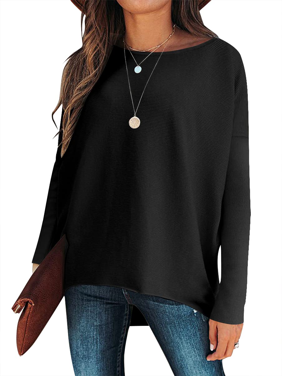 New Women's Dolman Sleeve Knitted Pullover Sweater (Buy 2 Free Shipping)