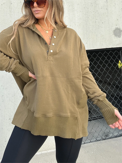 New Women's Oversized Hoodie With Thumb Holes (Buy 2 Free Shipping)