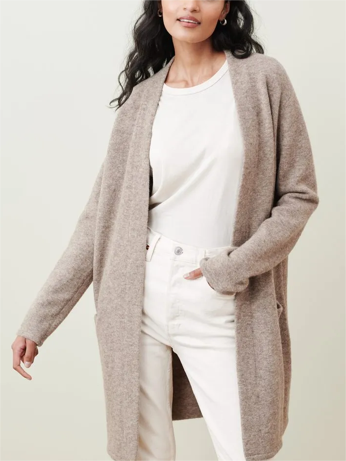 New Long Patch Pocket Sweater Coat (Buy 2 Free Shipping)