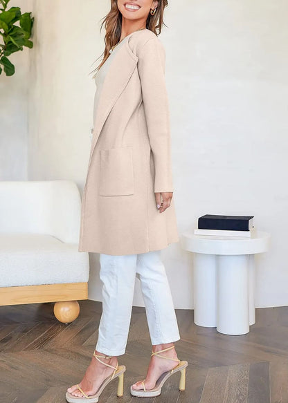 New Open Front Knit Coat (Buy 2 Free Shipping)