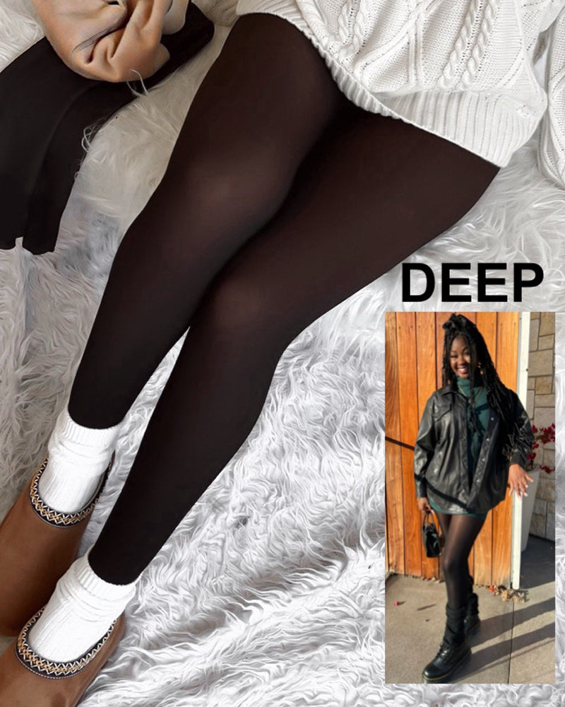 Translucent Fleece Lined Tights