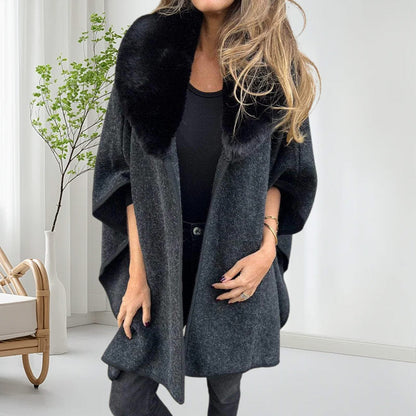 🔥 Women's Faux Fur Collar Puffer Coat