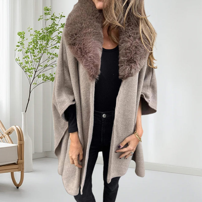 🔥 Women's Faux Fur Collar Puffer Coat